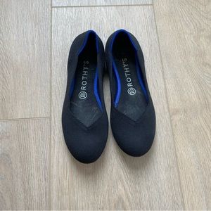 Rothy's The Flat Black Flats Size 8